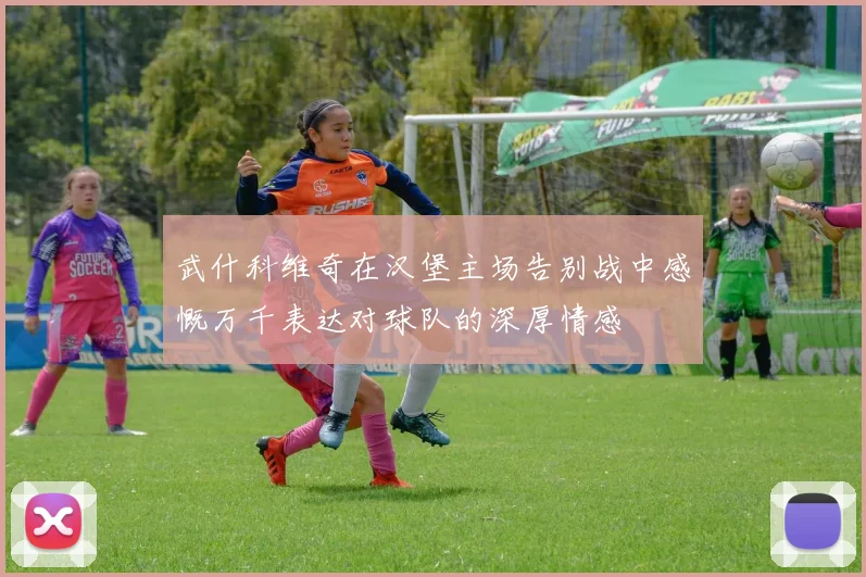 武什科维奇在汉堡主场告别战中感慨万千表达对球队的深厚情感